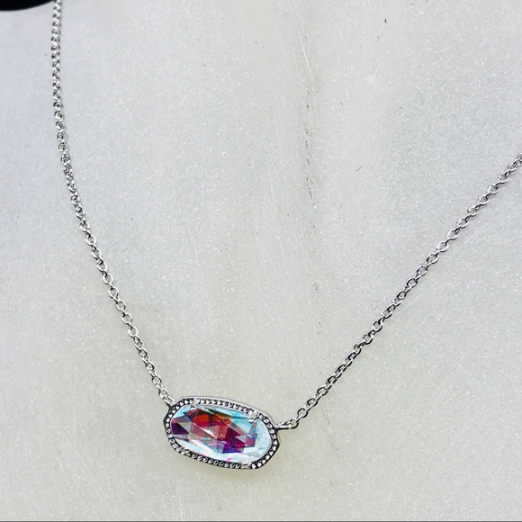 Kendra Scott Jewelry - Kendra Scott Elisa Dichroic silver tone necklace